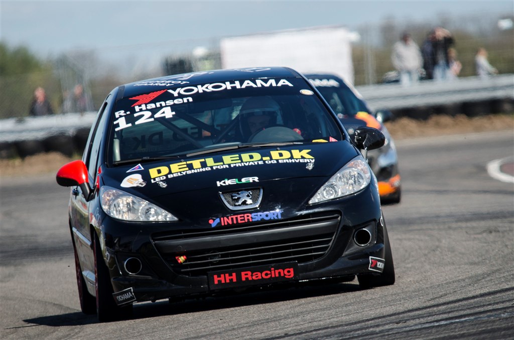 Rasmus Holmegaard Hansen var kun centimeter fra at komme på podiet på Padborg Park. Tager han skridtet op på skamlen denne gang?
(Foto: Denner Photo)
